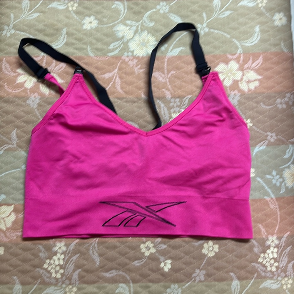 Reebok maternity sports bra, L
